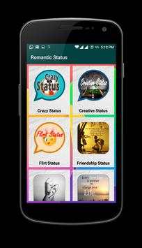 Romantic Status App screenshot 4