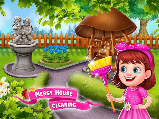 Princess Messy House Cleaning : Girls Activities screenshot 4