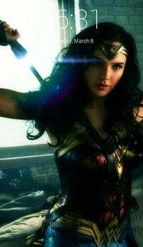 Wonder Woman Lock Screen 3 تصوير الشاشة