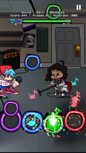 FNF Sunday Mod Guitar Hero screenshot 2