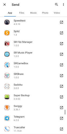 SR Share - Powerful, Easy and Instant Sharing App. screenshot 2