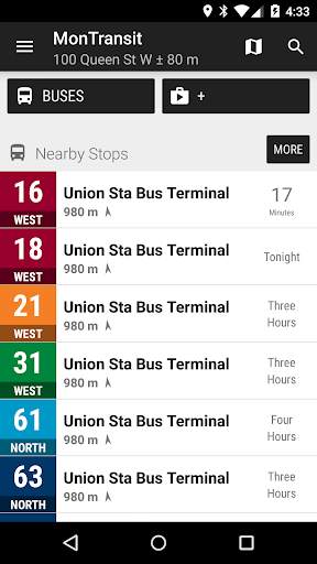 GO Transit Bus - MonTransit screenshot 1
