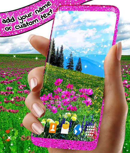 Flowers Live Wallpaper 🌻 Flower Field Wallpapers screenshot 5