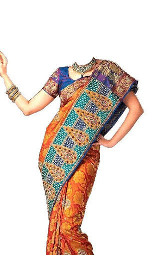 Woman Beautiful Saree Suit screenshot 8