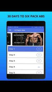 Six Pack Abs in 30 Days - 6 Pack Abs Home Workout screenshot 4
