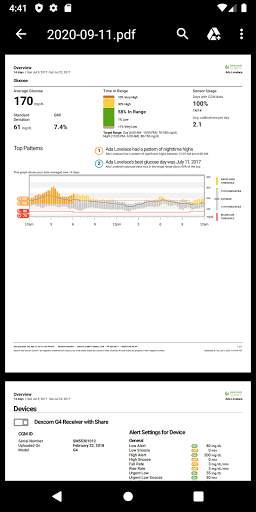 Dexcom CLARITY screenshot 6