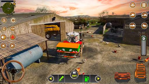 Indian Tractor Driving Game screenshot 4