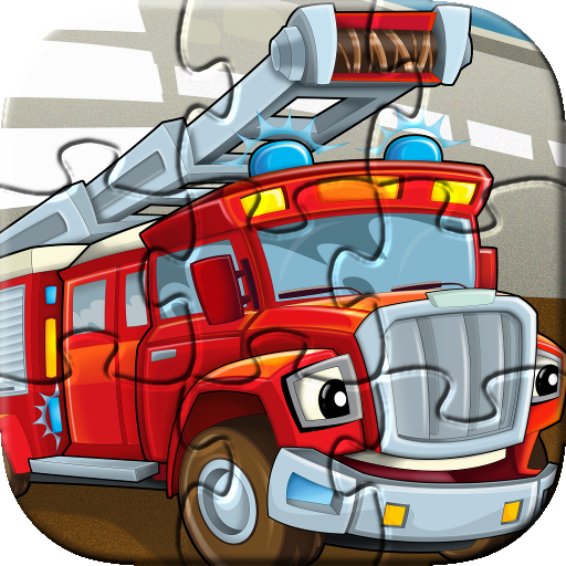 Cars for Kids: Puzzle Games ❤️🚗🚒🚚🚜🚌🚁✈️ icon