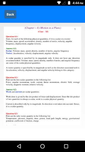 Class 11 Physics NCERT Solutions screenshot 3