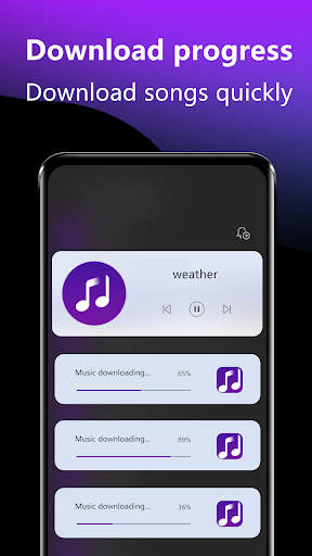 MP3 music downloader & player screenshot 1