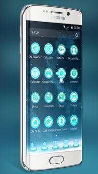 Galaxy Sci-Fi Launchr Theme 7 تصوير الشاشة