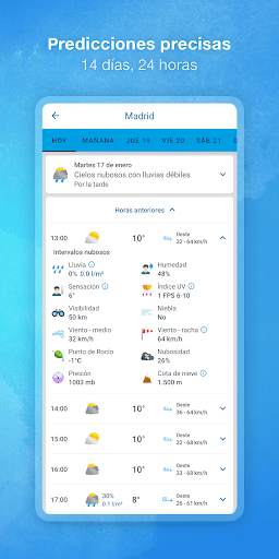 El Tiempo 14 Días - Meteored screenshot 2
