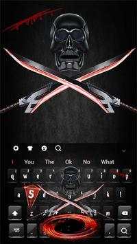 Neon Tech Evil Skull 3D Theme screenshot 2