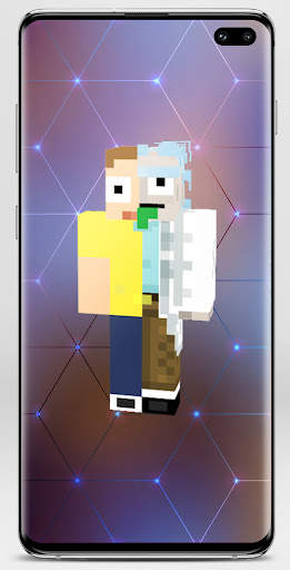 Skin Rick Morty Minecraft screenshot 1