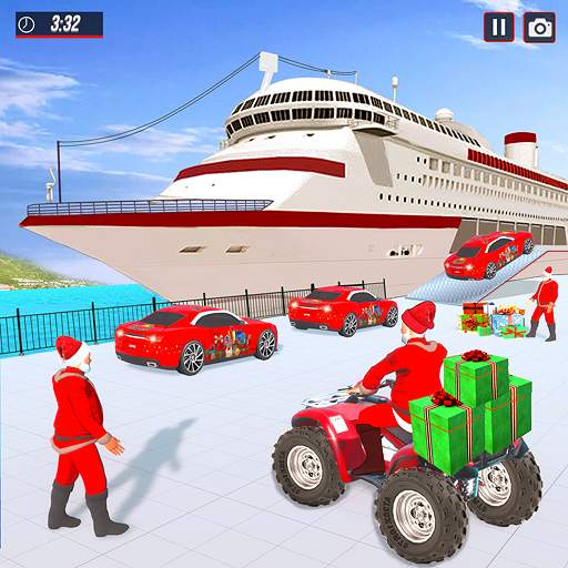Santa Truck : Christmas Games screenshot 1