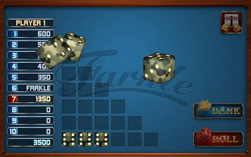 Permainan Dadu Farkle screenshot 6