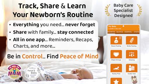 Baby & Breastfeeding Tracker screenshot 1