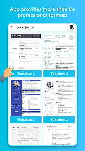 Resume Builder - Professional CV Maker screenshot 2