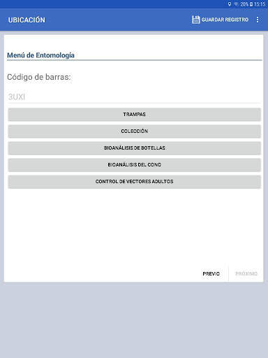 Vigilancia de Vectores de Epi Info™ screenshot 8