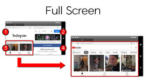 Dual Browser Multi Browser screenshot 4