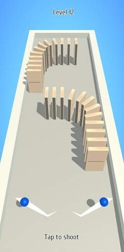 Roll a ball 3d - Domino Smash screenshot 3