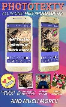 PhotoTexty: Add Text to photos screenshot 1