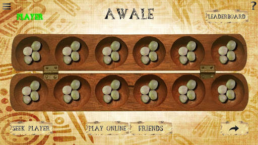 Awale Online - Oware Awari 4 تصوير الشاشة