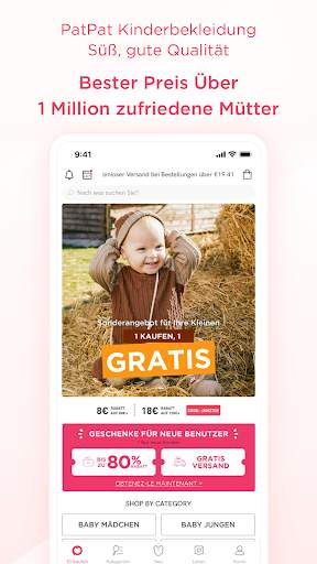 PatPat - Kinder-& Babykleidung screenshot 1