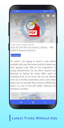 GeekyArea - Mobile Tricks, Hacks & Status Saver screenshot 5