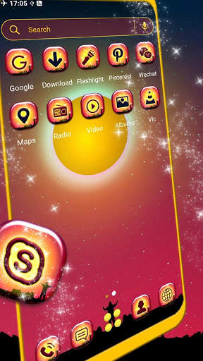 Mystery Sun Theme screenshot 2