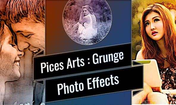 Pices Arts  Grunge Photo Effects screenshot 1