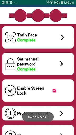 Face Lock Screen screenshot 2