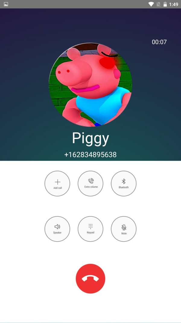 Scary Piggy Granny Fake call screenshot 3