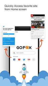 GoFox - Incognito Browser And Private Web Browser screenshot 3