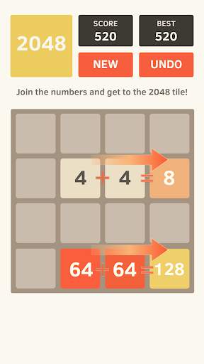 2048 screenshot 2