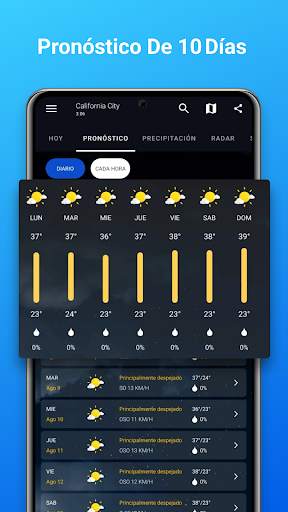 1Weather: Pronóstico y Radar screenshot 6