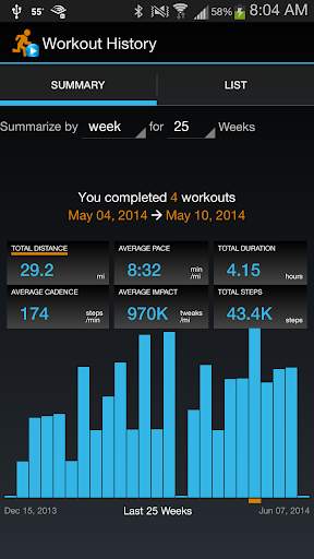 Cadence Running Tracker screenshot 8