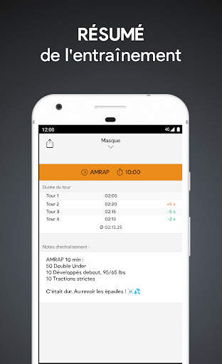 SmartWOD Timer - Minuteur WOD screenshot 6
