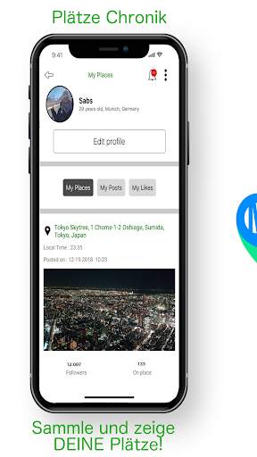 MapCapp: Plätze Livechat, augmented game, live map screenshot 4