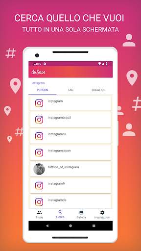 Save stories, Post, Highlights screenshot 2