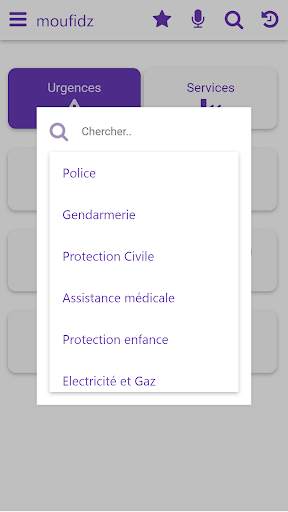 moufidz - contacts utiles screenshot 4