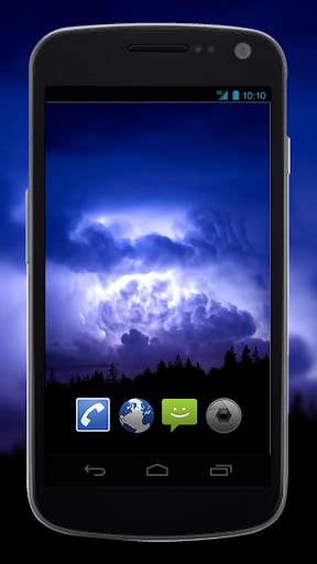 4K Thunderstorm Video Live Wallpaper screenshot 2