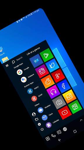 Windows 10 Desktop Launcher screenshot 2