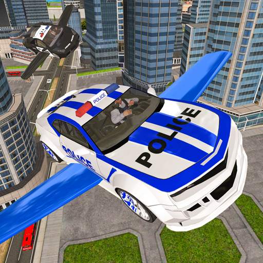 Drive Real Futuristic Police Flying Car 3D 1.1