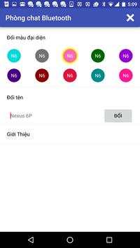 Phòng chat Bluetooth screenshot 6