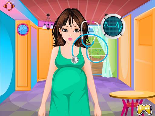 Give birth baby games screenshot 1