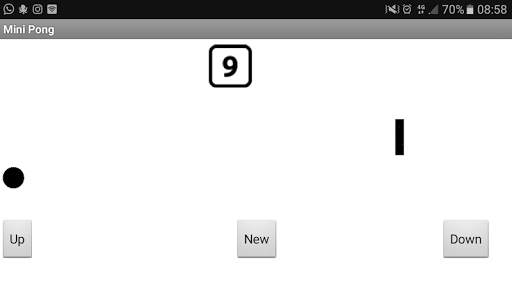 Mini Pong screenshot 1