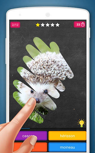 Jeu de grattage: Animaux Quiz screenshot 2