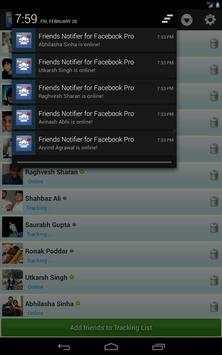 Online Notifier For Facebook screenshot 14