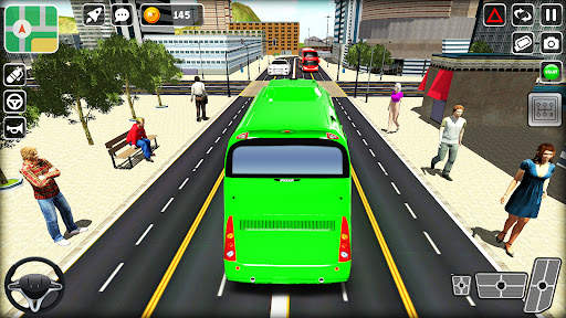 Bus simulator 3d 2022 bus game screenshot 1